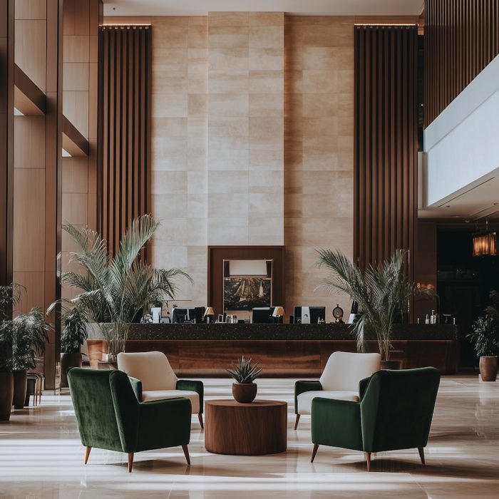 Luxurious Hotel Lobby